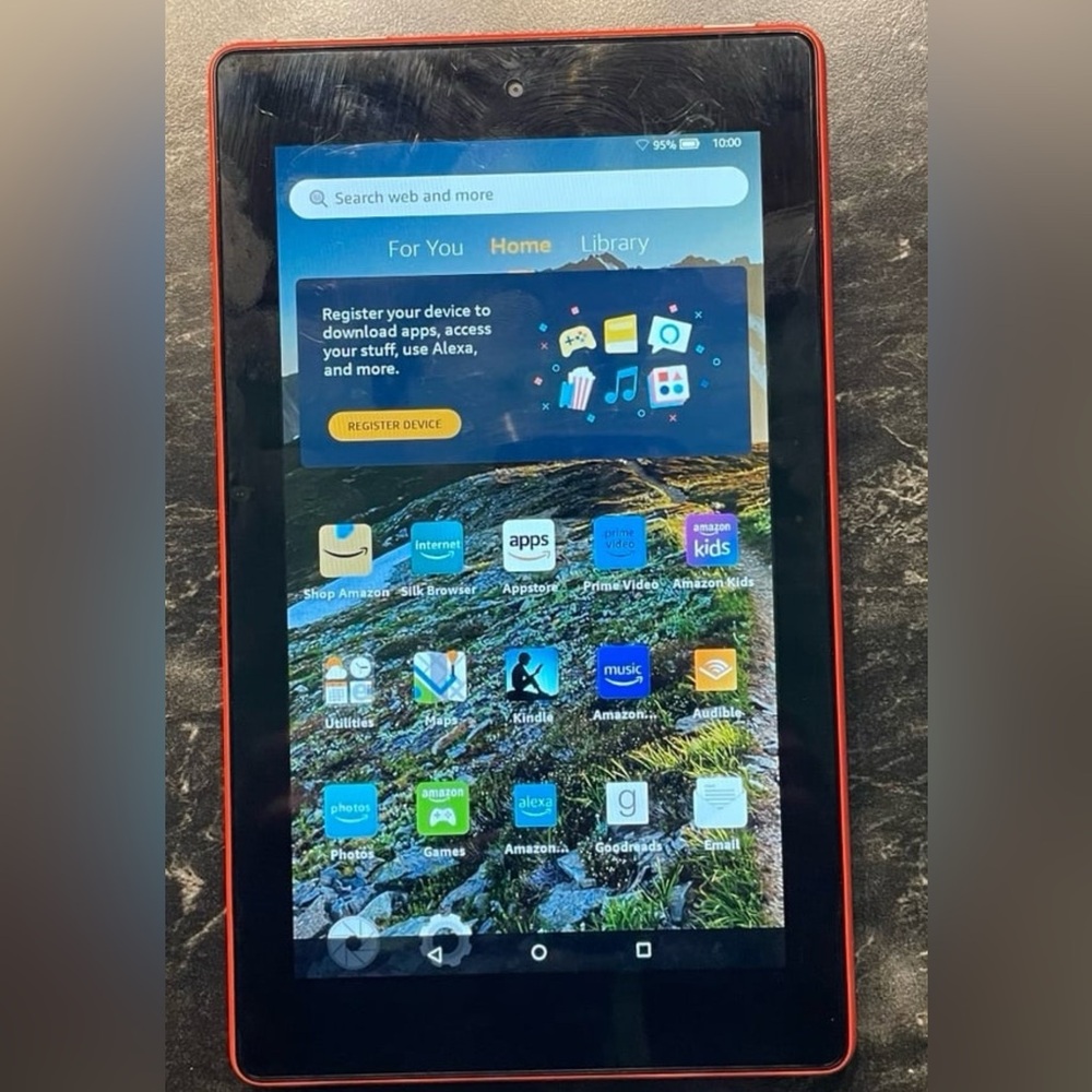 Amazon Kindle Fire HD 7th generation 12gb with screen protector